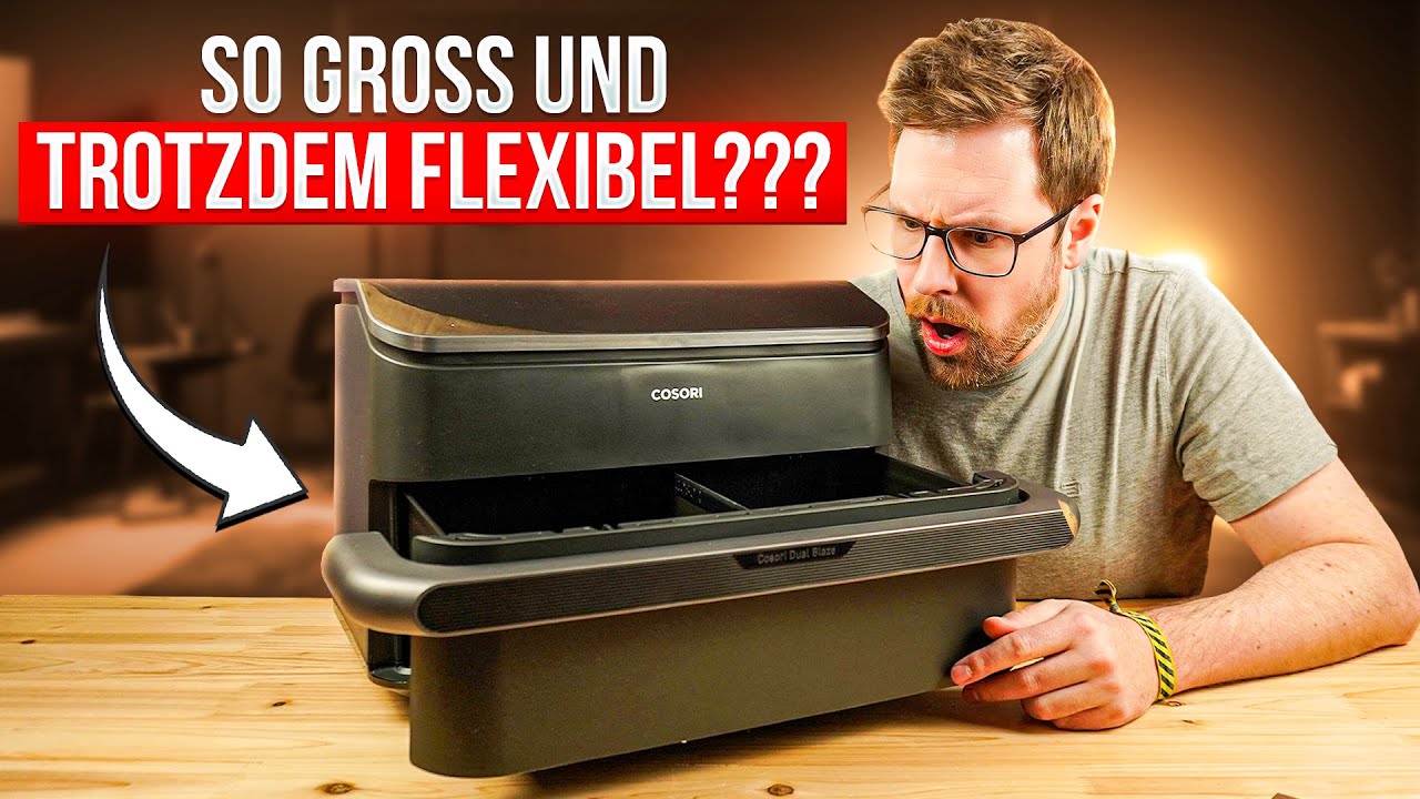 Cosori Dual Blaze TwinFry XXL Test ► 10L Heißluftfritteuse mit Grand- & DualZone auf dem Prüfstand!