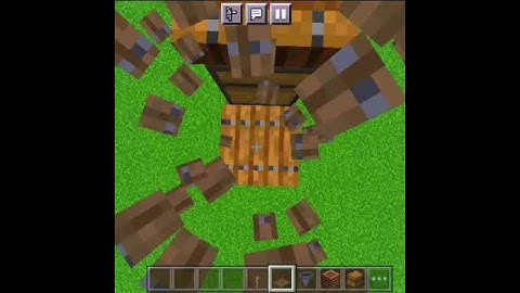 How to make Easy Minecraft Bone meal Farm in minecraft 1.18 #shorts