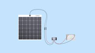 How to Connect Solar Panel and Solar Charge Controller to a Battery?