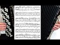La Cinquantaine (The Golden Wedding) - accordion score