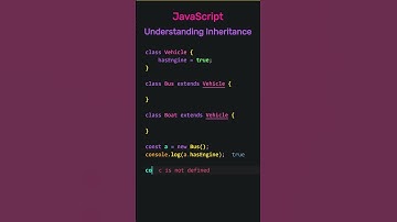JavaScript 🔸 Understanding Inheritance