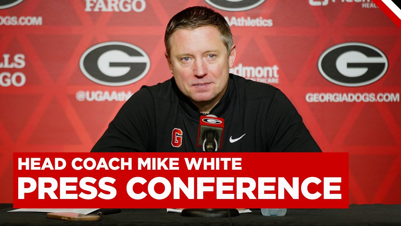 Georgia Basketball: Head Coach Mike White vs Auburn Postgame Press Conference