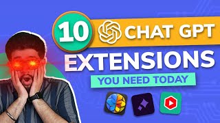 10 Mind-Blowing ChatGPT Extensions that will Save your Hours of Time!