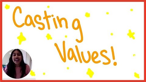 Casting Numerical Values!