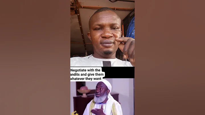 Negotiate with bandits and give them what need want - said by sheikh gumi#reaction #youtubeshorts