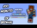How many wins can i get in 100 minutes of bedwars