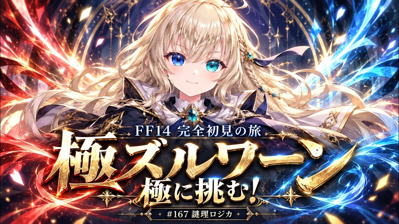 極ズルワーンに挑む!【FF14 完全初見の旅 #167】