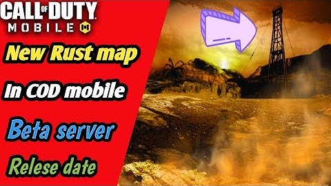 Cod mobile new map rust leaks |cod mobile rust map |cod mobile season 6 huge update | Rust map video