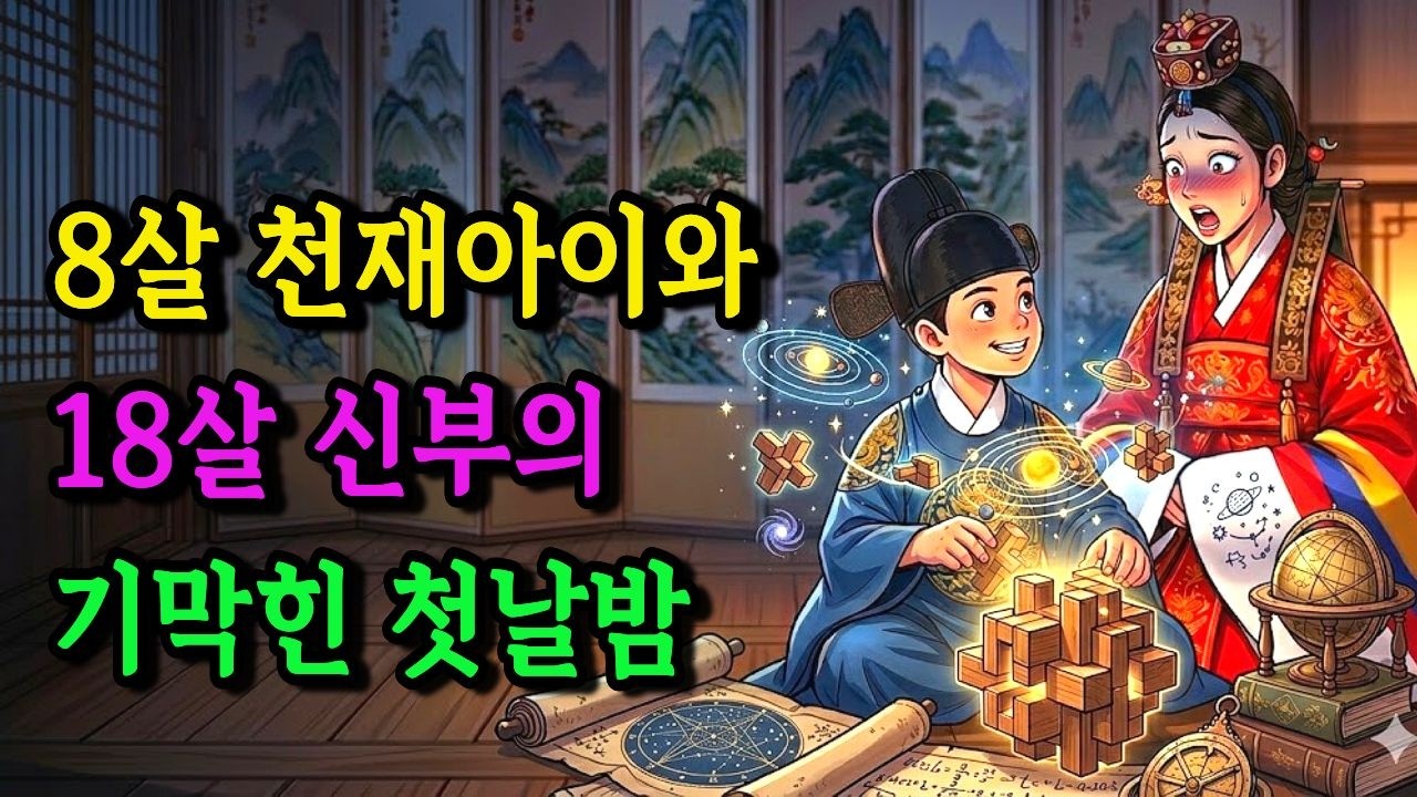 조선 시대 10살 연상녀와 결혼한 8살 신랑의 정체: 왜 이런 조혼이 성행했을까? | 야담 | 옛날이야기 | 오디오북 | 수면동화 | 전설 | 민담