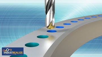 ISCAR INDUSTREALIZE - Wind Power - Tower Flange  - Drilling_2