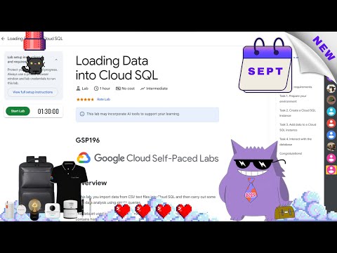 Loading Data into Cloud SQL | #2025 | #GSP196 |#qwiklabs |#Solution