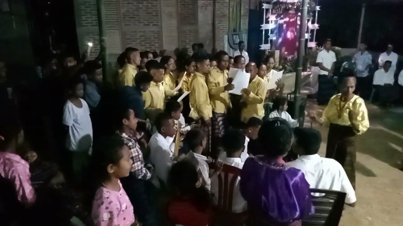 Gawi bersama penerimaan Patung Bunda Maria oleh lingkungan Wolofeo 2023