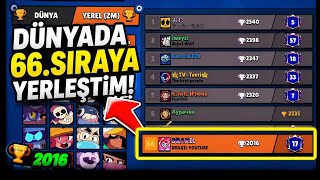 DÜNYADA 66. SIRAYA GİRDİM! 😱 | Brawl Stars(zamalek 66.lığı) 