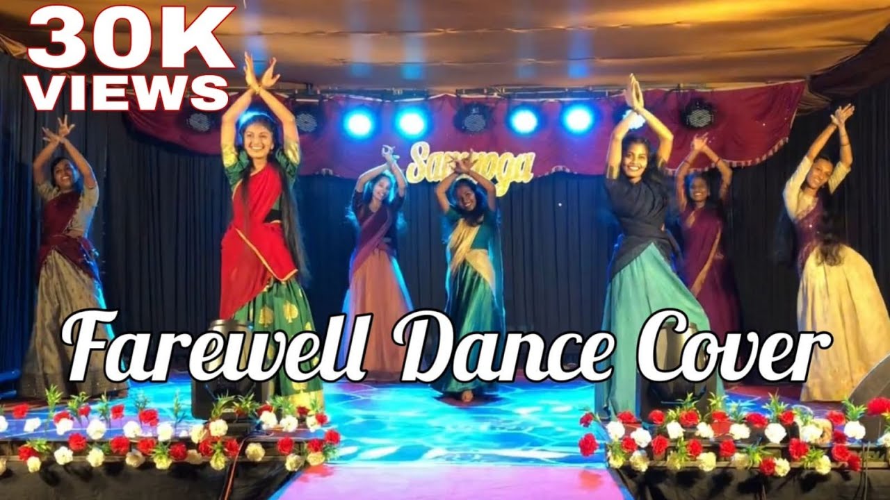 Farewell | College Day | Dance cover | Tamil song | Vijay | Padma ...
