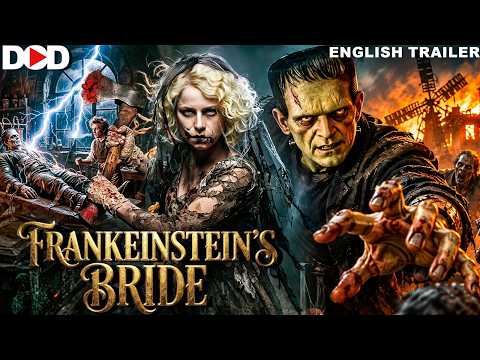 FRANKENSTEIN'S BRIDE - Official English Trailer | Emma Maria, Tayla C. | New Hollywood Horror Movie