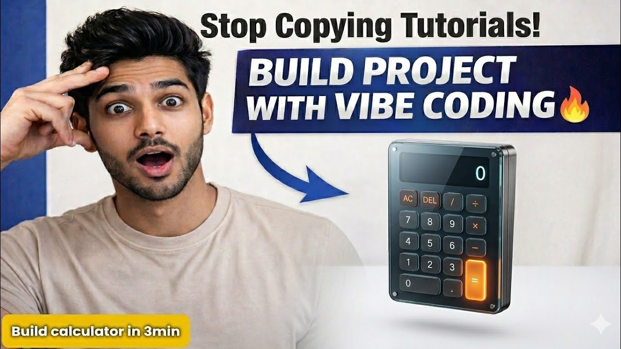 Build Calculator project with Vibe Coding 🔥 #1 Beginner Project ...