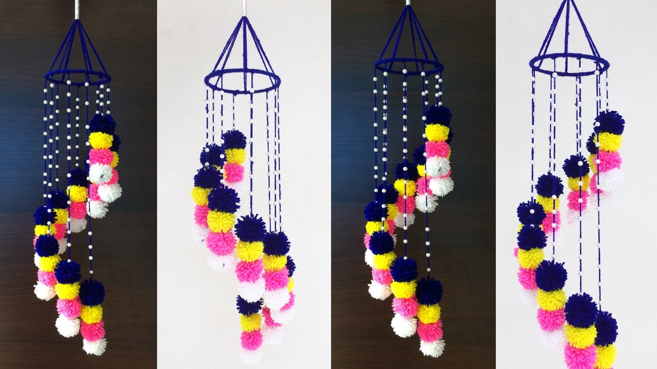 Beautiful Wall Hanging Ideas Woolen Craft Ideas Wall And Door