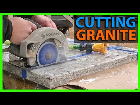 How To Cut Granite Countertop