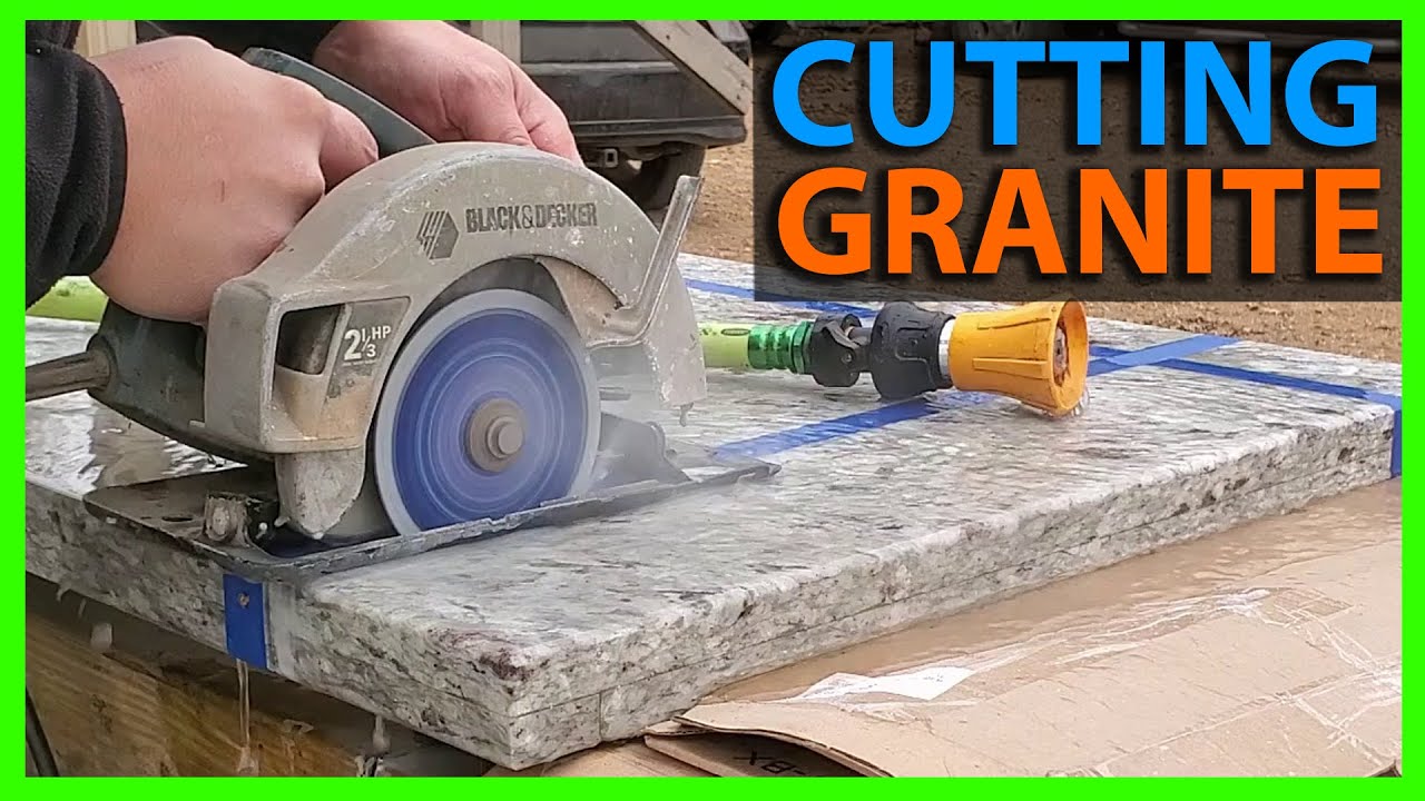 Make a Granite Knife with an Angle Grinder 