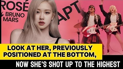 GLOBAL HIT "APT." BY ROSÉ, BRUNO MARS Flies HIGH TO THE #1 POSITION IN GLOBAL