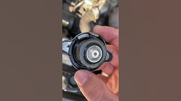 Bad radiator cap #cars #honda #accord #cb7