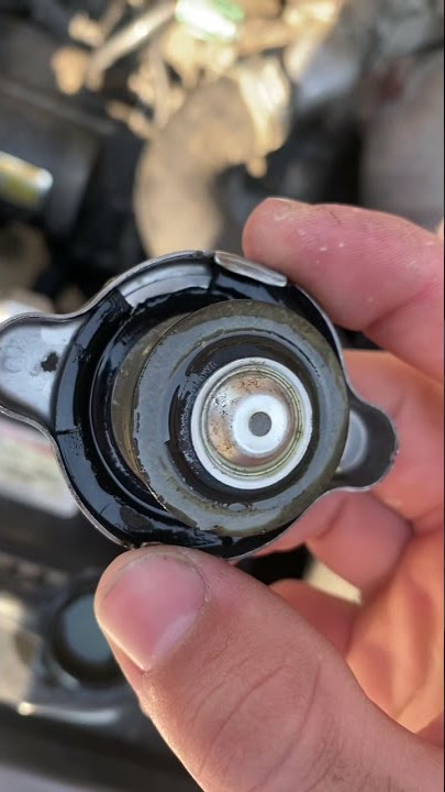 Bad radiator cap #cars #honda #accord #cb7