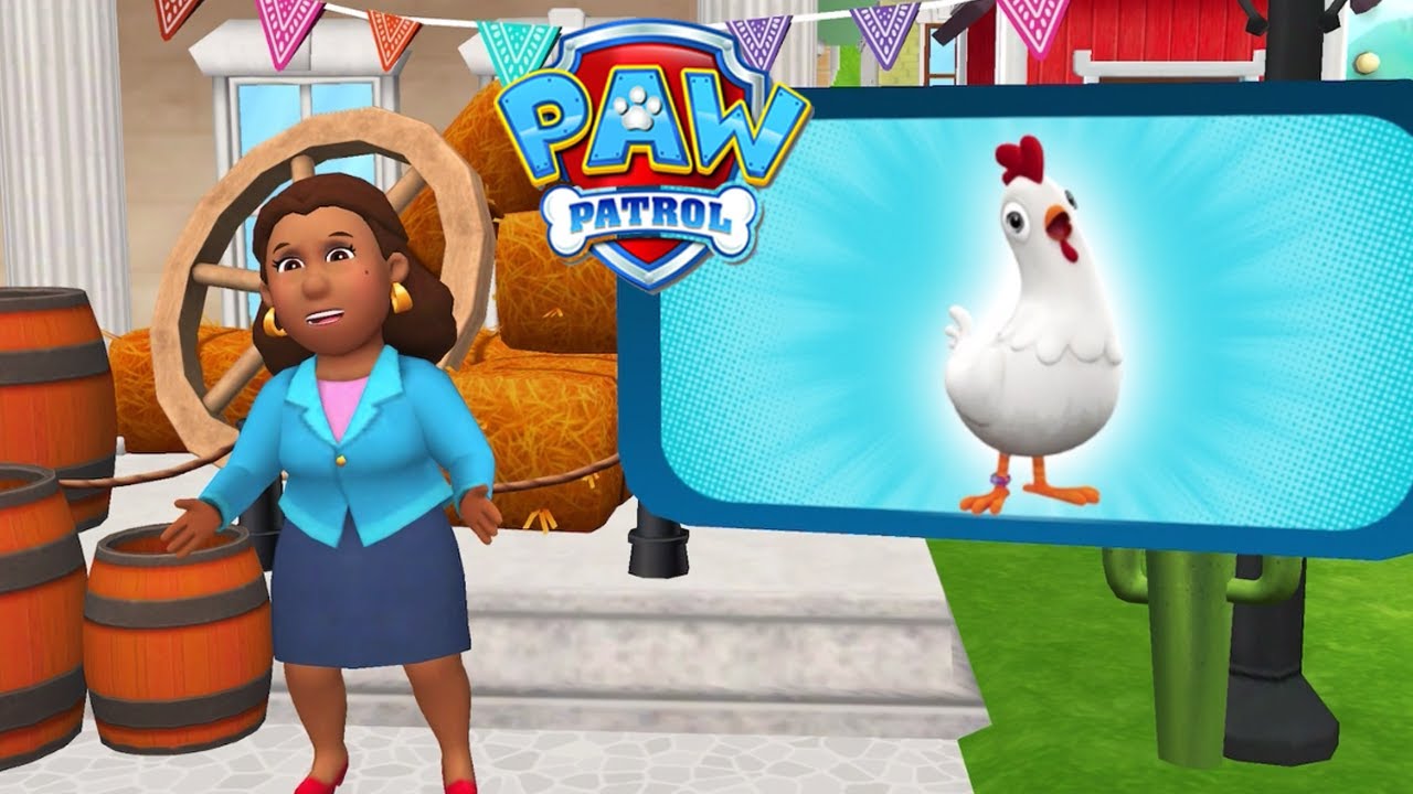 Paw Patrol Rescue World Help Mayor Goodway To Find Chickaletta Ipad