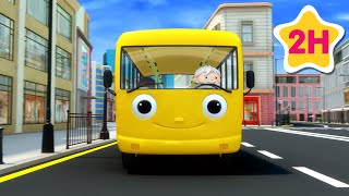 El autobús amarillo 🚌 | Canciones Infantiles🎵| Caricaturas para bebés