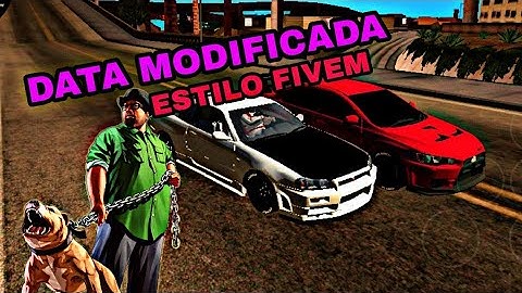 SAIU!! 😍 MINHA DATA MODIFICADA  para samp launcher-GTA SAMP ANDROID-DATA ANT CRASH-PARA FUGA E PVP!!