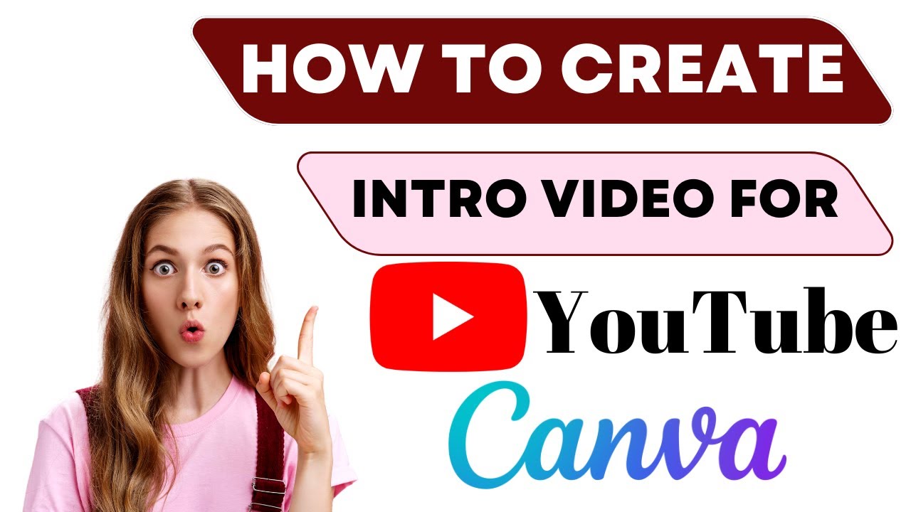 How To Make an Intro For YouTube Videos Free in Canva | How To Make a ...