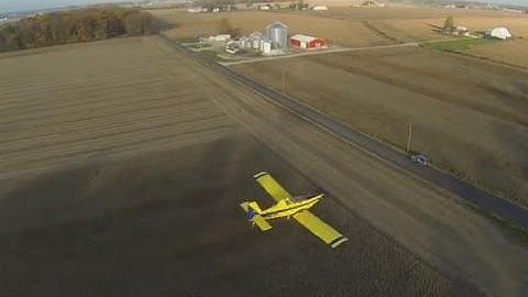 AT-802 Ag aircraft using VeriFly GPS Nav system, Shorter Version