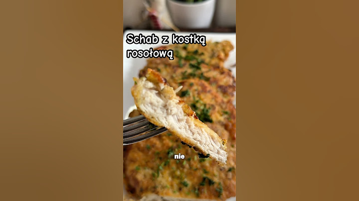 Schab z kostką rosołowa #food