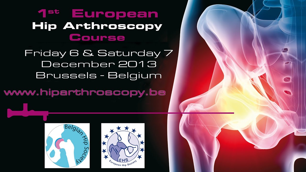 1st European Hip Arthroscopy Course Reported live surgery PAO YouTube