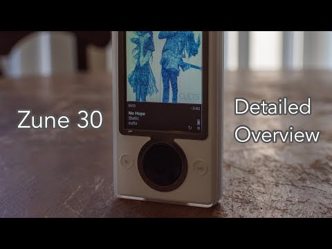 A detailed look at a Zune 30