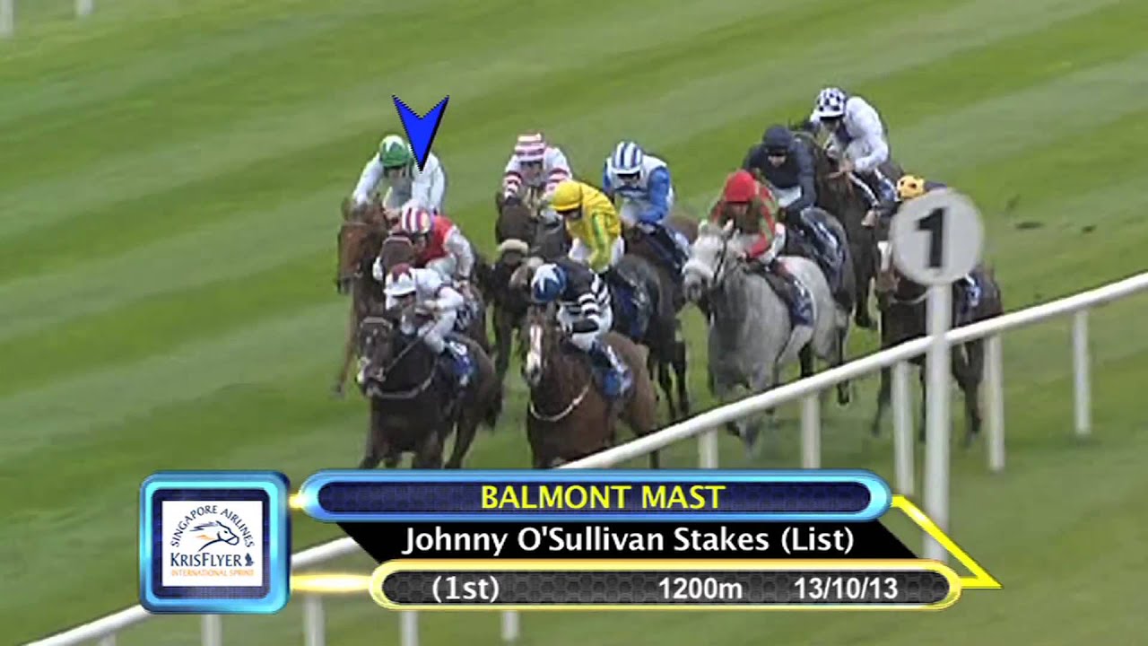 KrisFlyer International Sprint 2014 Contenders (Balmont Mast) 