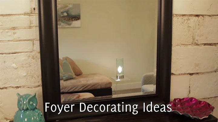 Foyer Decorating Ideas