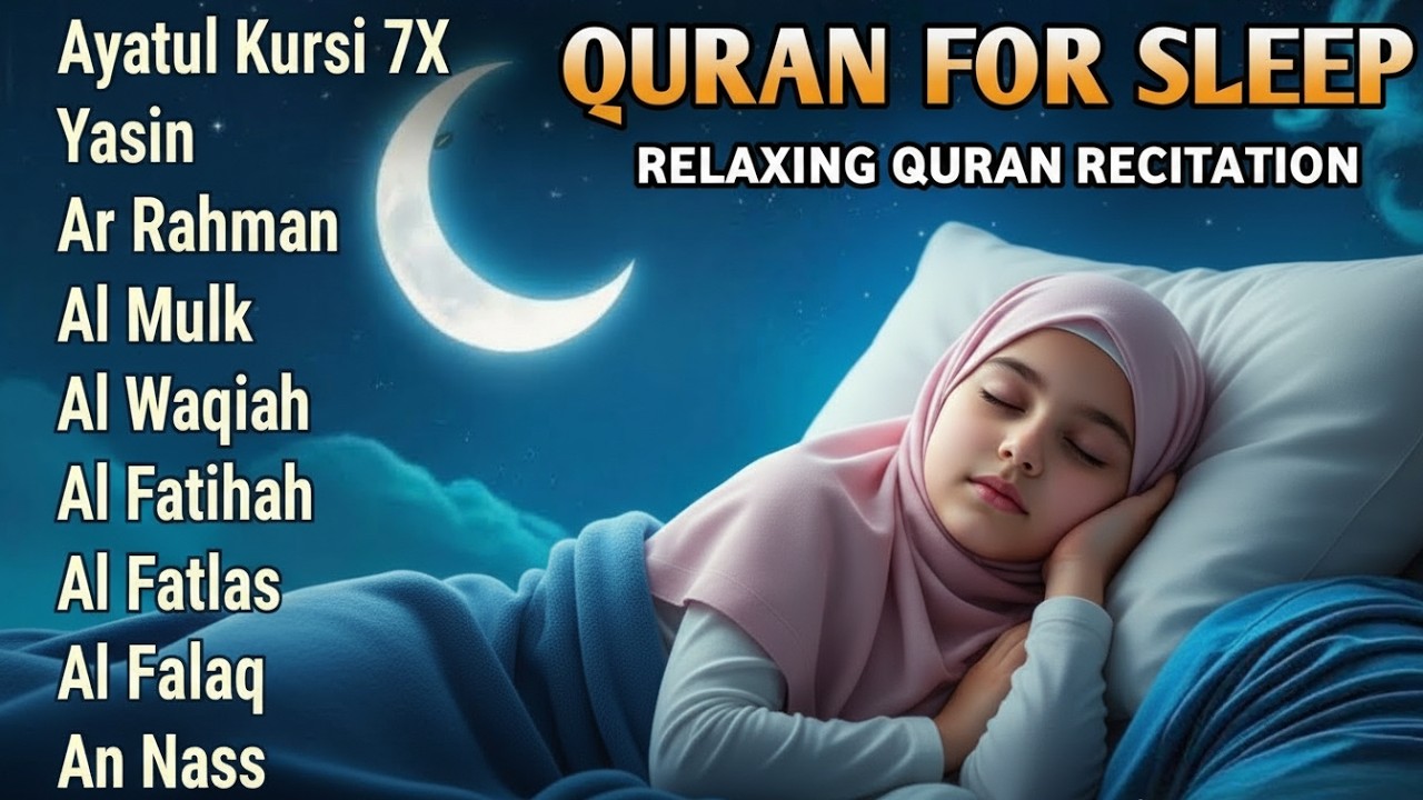 Quran Recitation in a Soothe voice I Alfatiha Ayatul Al Kursi,Yasin ,Arrahman ,AlWaqiah