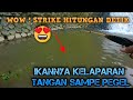 mancing uceng sampe pegel karena strike terus hitungan detik di sungai singomerto