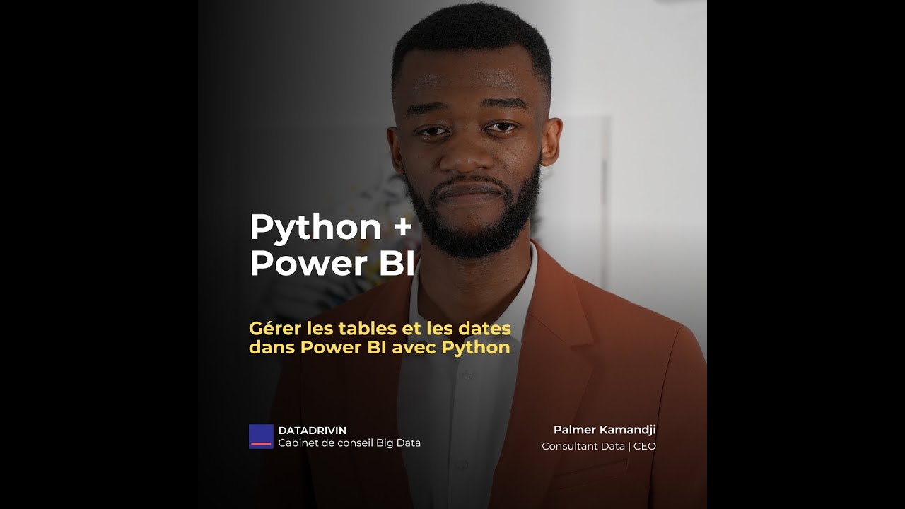 Python + Power BI | Gérer les tables des données et les dates dans ...