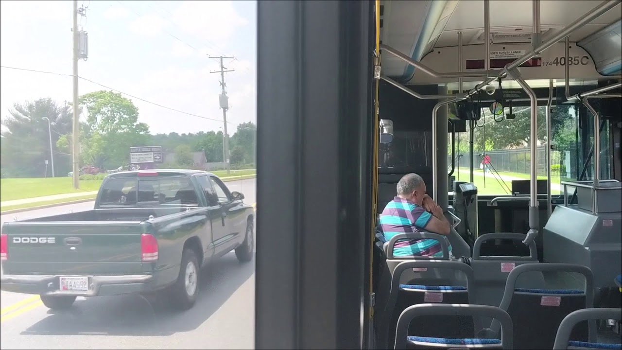 Ride On Gillig Advantage CNG 44085C on Route 49 (Full Ride)