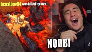 I FOUND ONLINE PLAYERS WORSE THAN ME AT THIS | Hot Lava (FLOOR IS LAVA GAME) I FOUND ONLINE PLAYERS WORSE THAN ME AT THIS | Hot Lava (FLOOR IS LAVA GAME)
