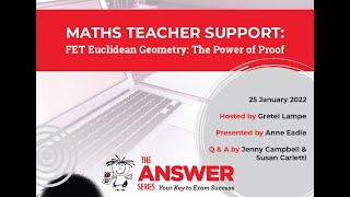FET Euclidean Geometry   The Power Of Proof Webinar - 25 January 2022