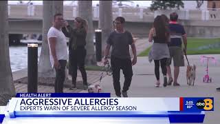 Experts say Central Virginia is in for an early and severe allergy season