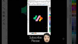 Logo Design in CorelDRAW 🎨 | Professional Logo Kaise Banaye #shorts