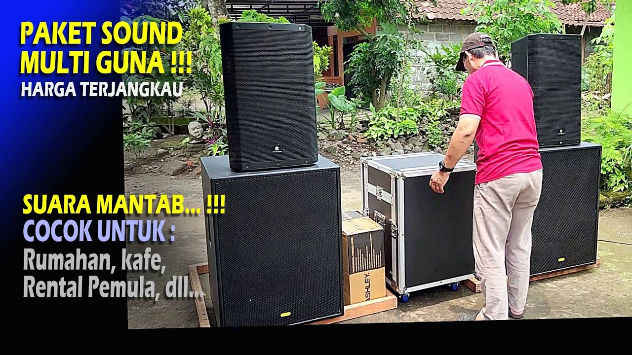 Paket Sound Multi Guna, Suara MANTAB !!! - YouTube