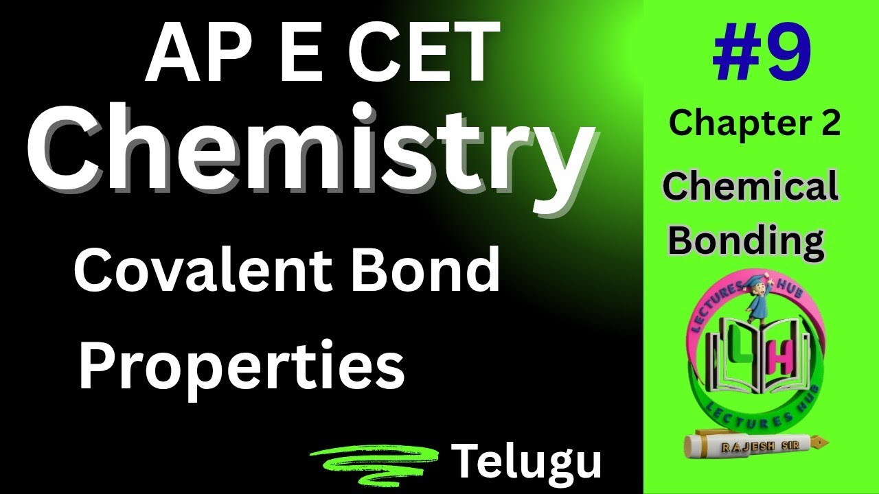 Covalent Bond AP ECET EAPCET inter board exams rrbgroupd 