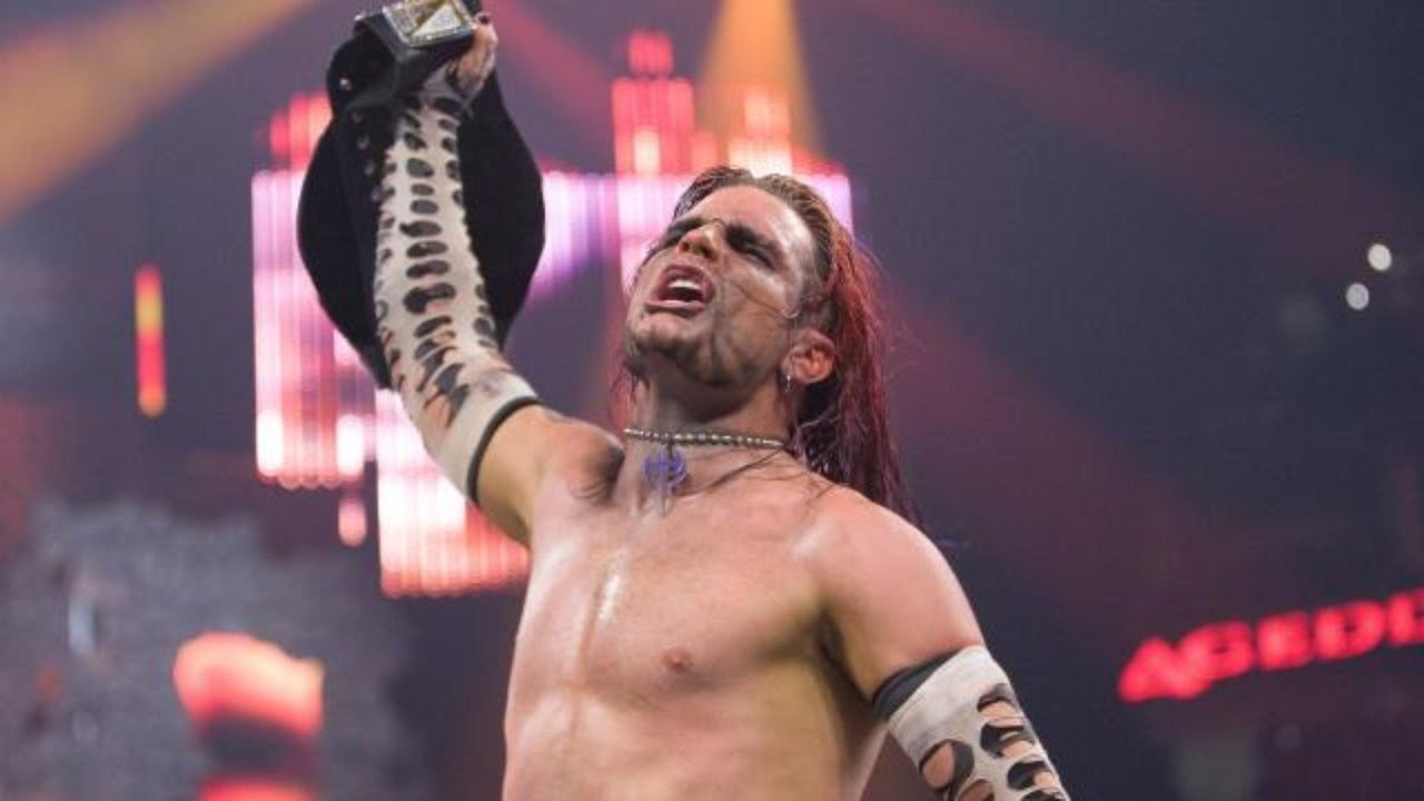 Jeff hardy gana el Campeonato de WWE en Armageddon 2008 Español ...