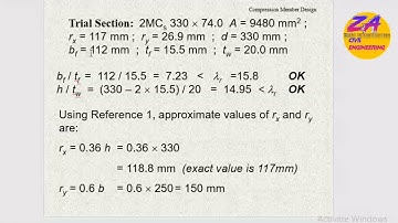 Design End Tie Plate OF Column Design || Design Of Column