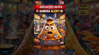 🚨 SHOCKING SAMOSA NEWS! 😱🥟 | Samosa Reporter LIVE #Shorts #ViralShorts #Trending # explore #viral