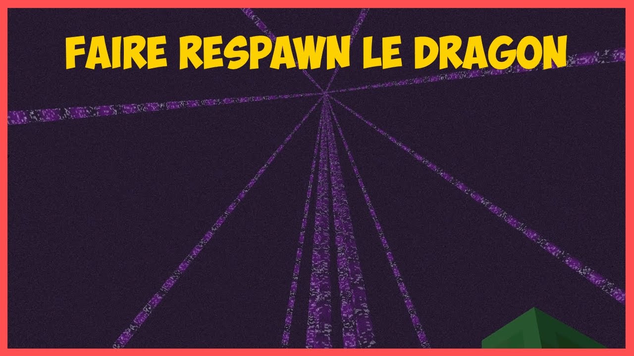 COMMENT FAIRE RESPAWN LE DRAGON - Minecraft console - YouTube